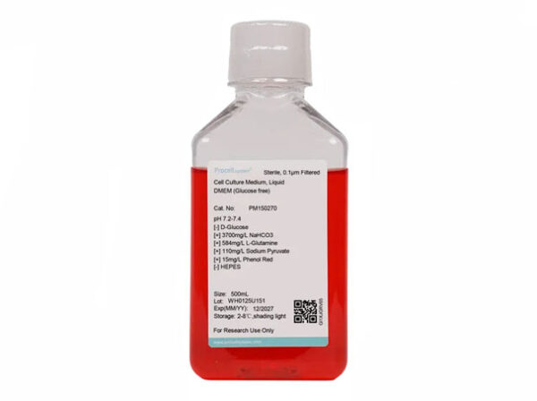 DMEM (libre de glucosa)